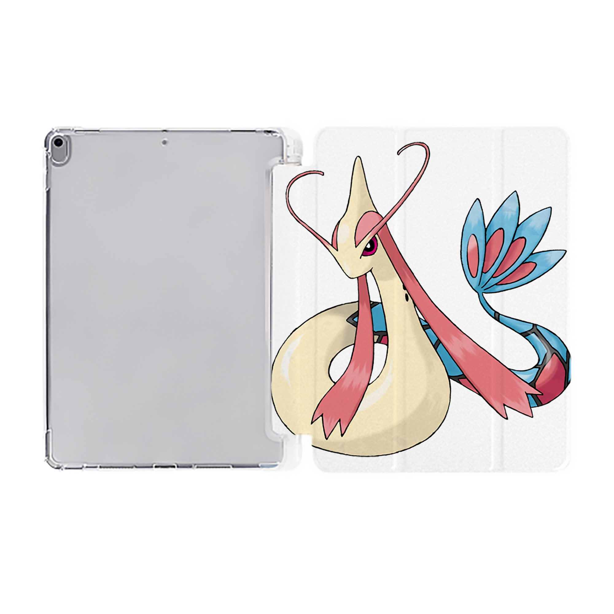 （画像用） ポケットモンスター Pokémon IPad ケース ペン収納付き 三つ折りスタンド PUレザー×シリコン 対応機種9.5/10.5/10.9インチ